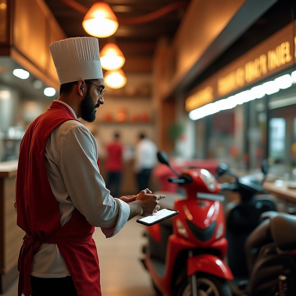 Yemek teslimat girişimi başarı hikayesi